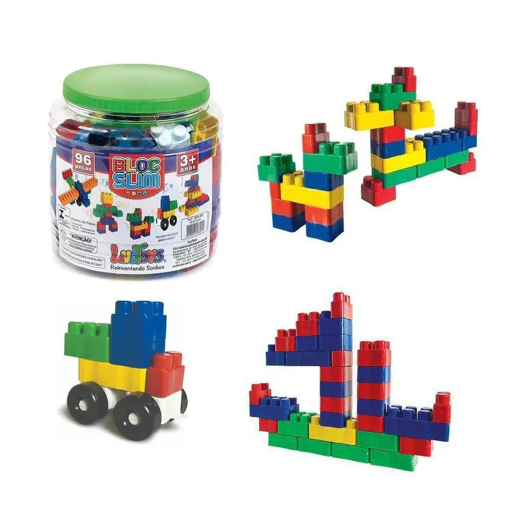 Blocos-de-Montar-Lego-e-Similares-Criatividade-e-Coordenação-Motora