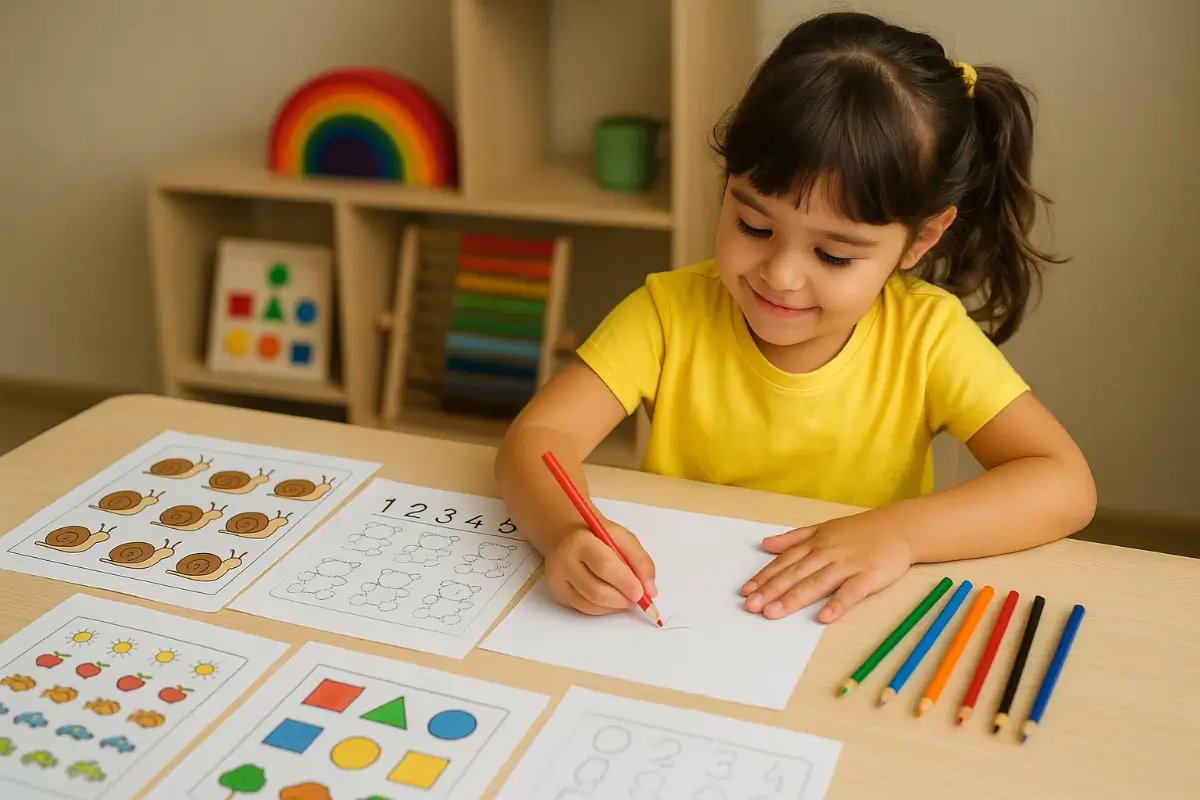 Atividades educativas para crianças de 3 a 6 anos