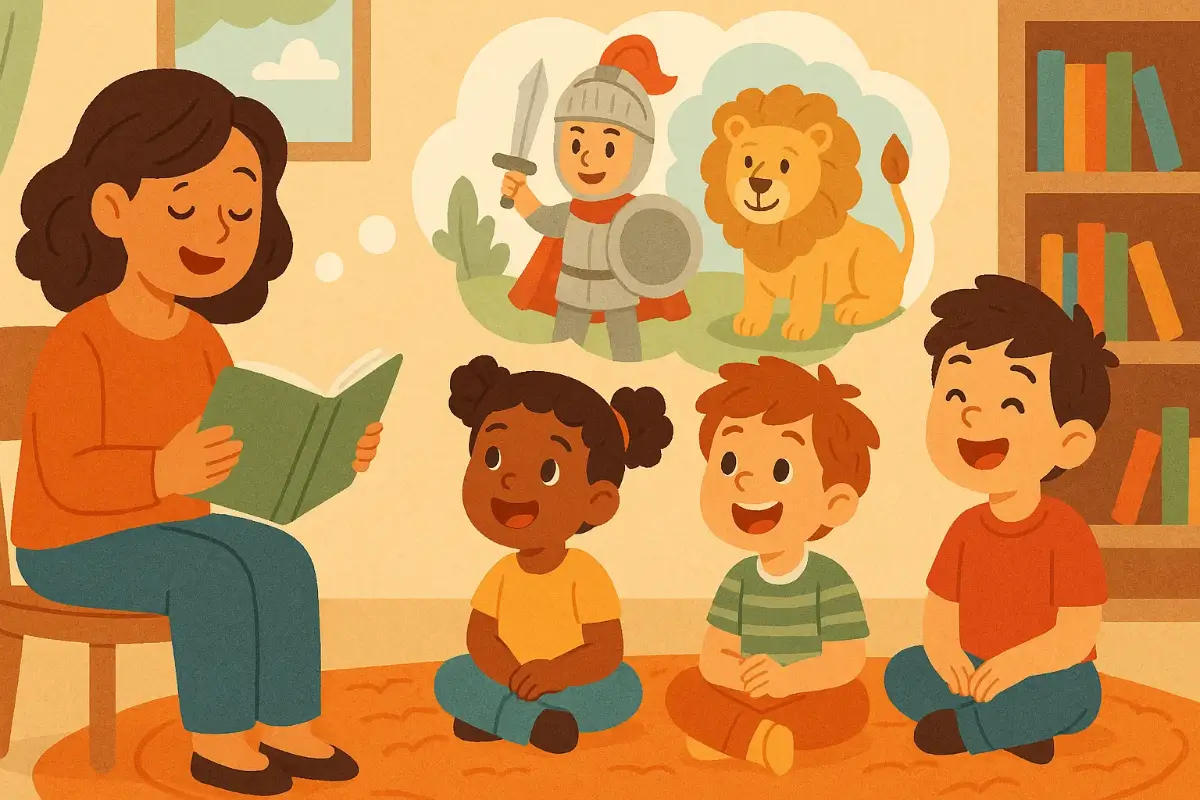 Histórias que ensinam valores e divertem as crianças