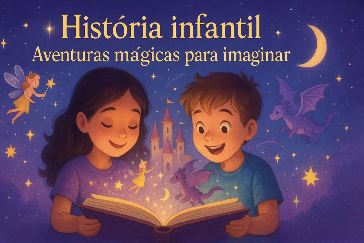 História infantil: Aventuras mágicas para imaginar