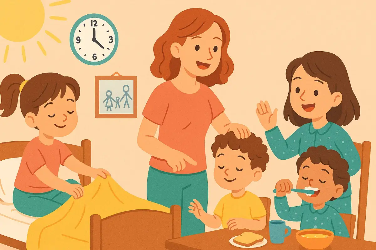 Como Montar uma Rotina Infantil para Duas ou Mais Crianças Sem Caos