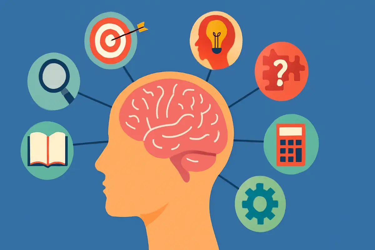 Quais são as 7 habilidades cognitivas?